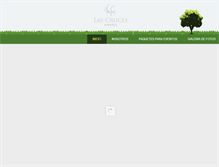 Tablet Screenshot of lascruceseventos.com
